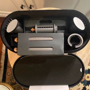 NEW Dyson Airwrap Second Gen Attachments (Long) & Case - Nickel/Copper